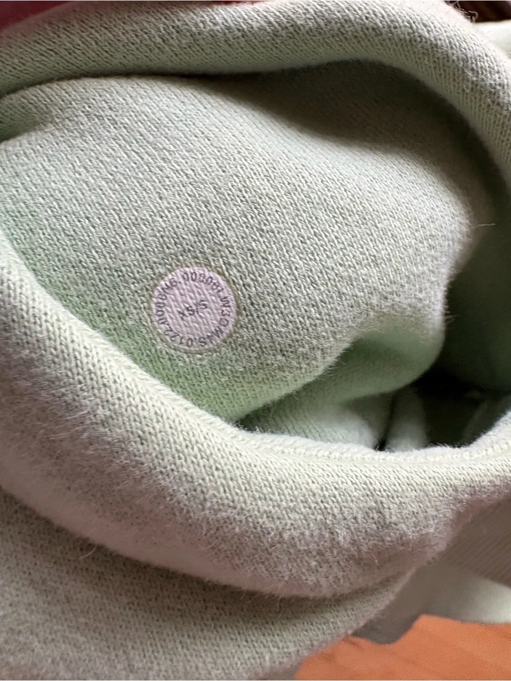 Lululemon Women's Half Zip Scuba Hoodie Sweatshirt Size XS/S Mint Green VGUC